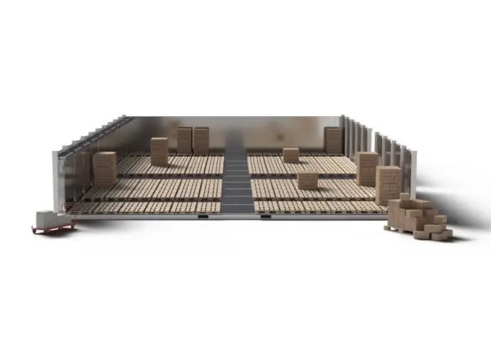 Almacenamiento en frío modular
