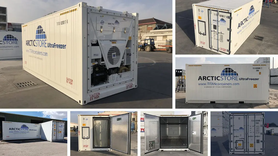 20ft UltraFreezer – Contenedores refrigerados en alquiler en España