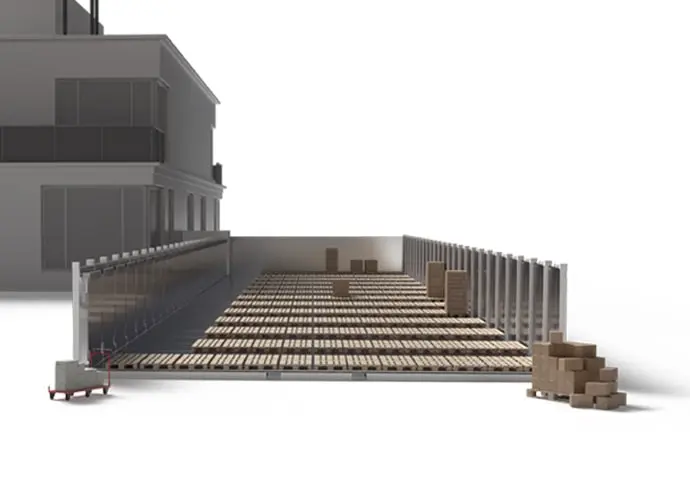 Almacenamiento en frío modular