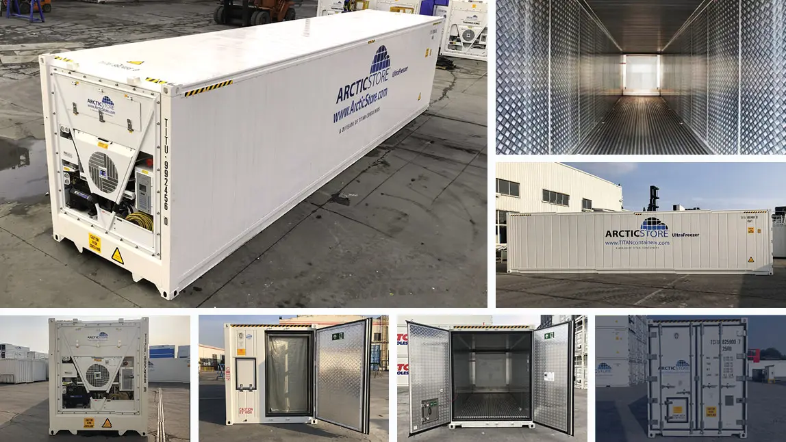 40ft UltraFreezer – Contenedores refrigerados en alquiler en España