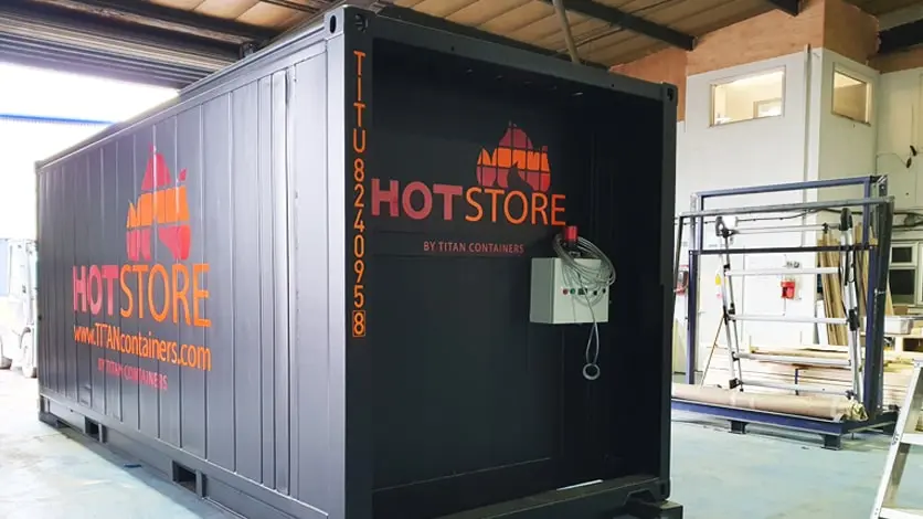 Arctic Hotstore Heated Storage - 20ft Hot Storage Containers for Hire_2