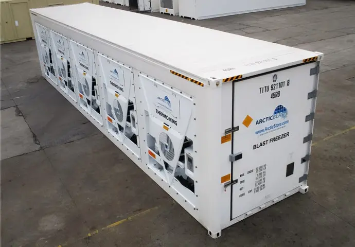 ArcticBlast Cold Storage - Rapid Chilling Refrigerated Containers for Hire_1