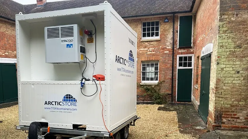 ArcticMini Portable Cold Storage - Mobile Trailer Refrigerated Unit for Hire_3