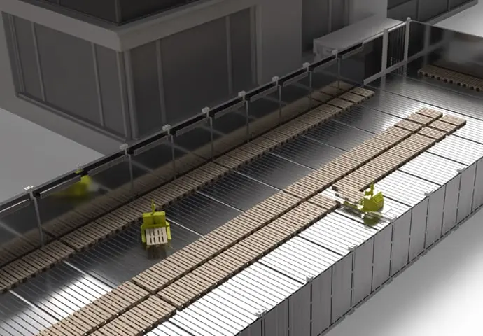 Almacenamiento en frío modular