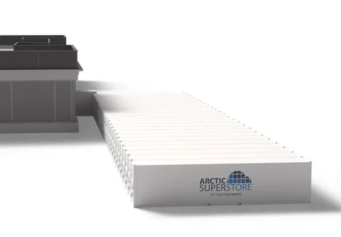 Almacenamiento en frío modular