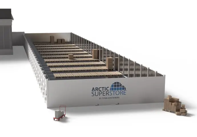 Almacenamiento en frío modular