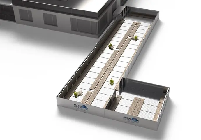 Almacenamiento en frío modular