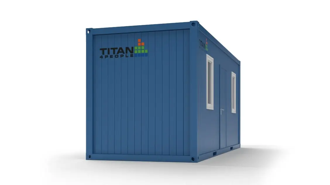 Site_Accomodation_Container_For_Hire_20ft_Backside