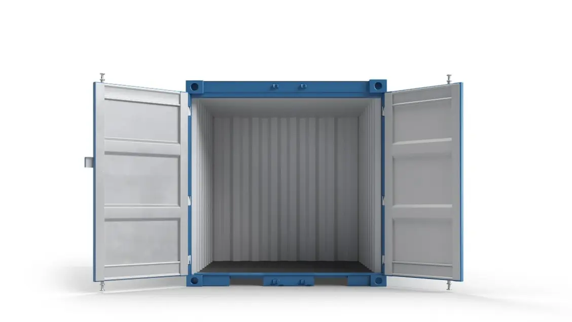 Storage_Container_For_Hire_8ft_Front_Open.Door