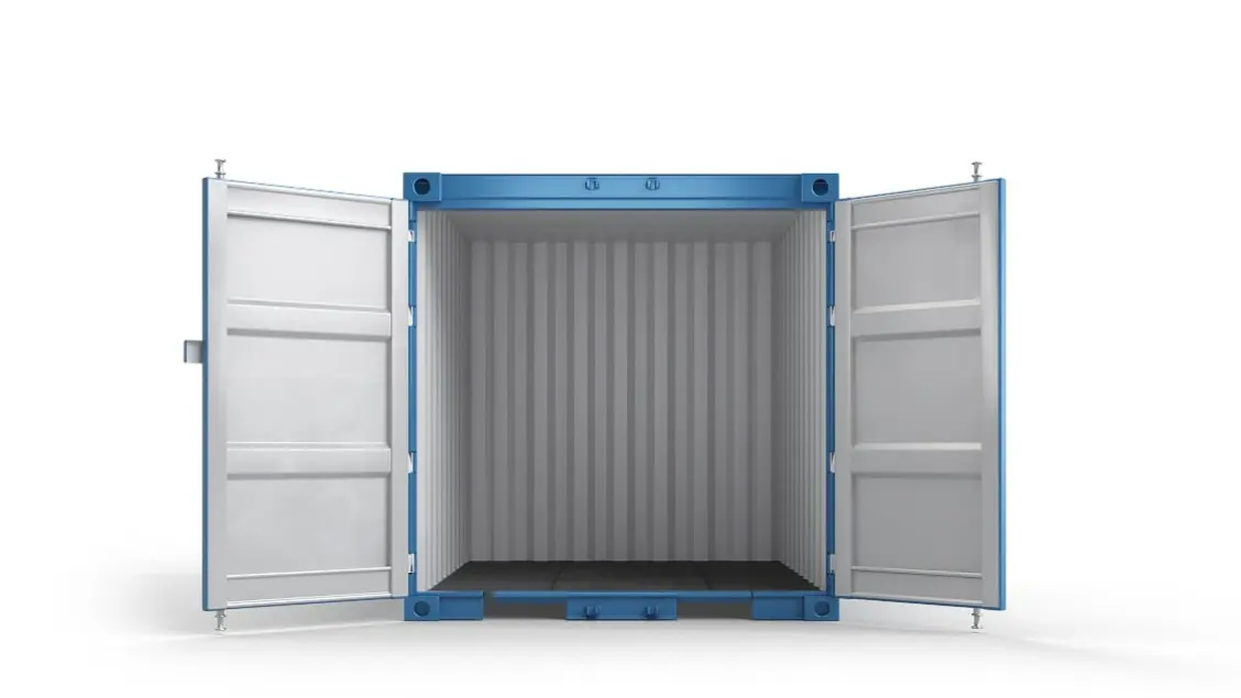 Storage_Container_For_Hire_9ft_Front_Open.Door
