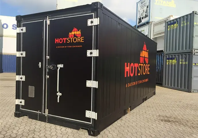 HotStore Heated Storage 20ft Heated Storage Containers for Hire