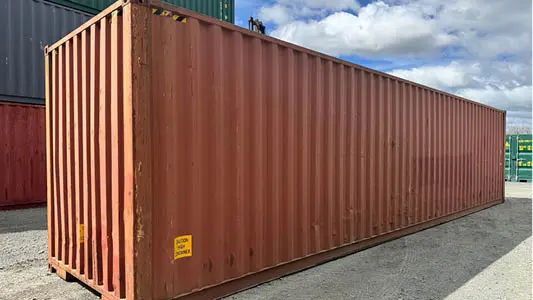 Contenedores high cube de 40 pies