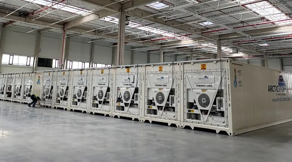 ArcticStore Tropical - Soluciones de contenedores de almacenamiento frigorífico