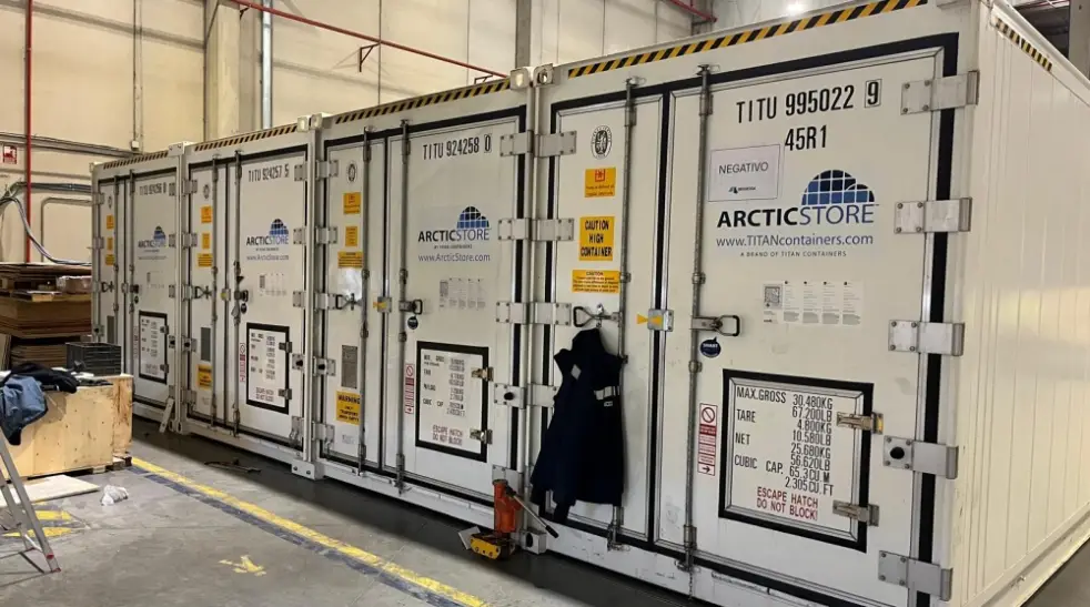 Logística de cadena de frío de Arctic Superstore