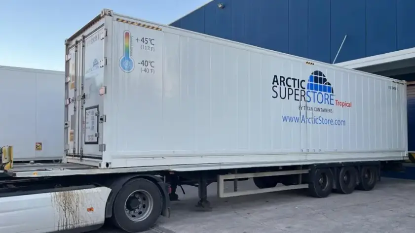 Logística de cadena de frío de Arctic Superstore